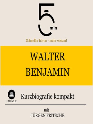 cover image of Walter Benjamin